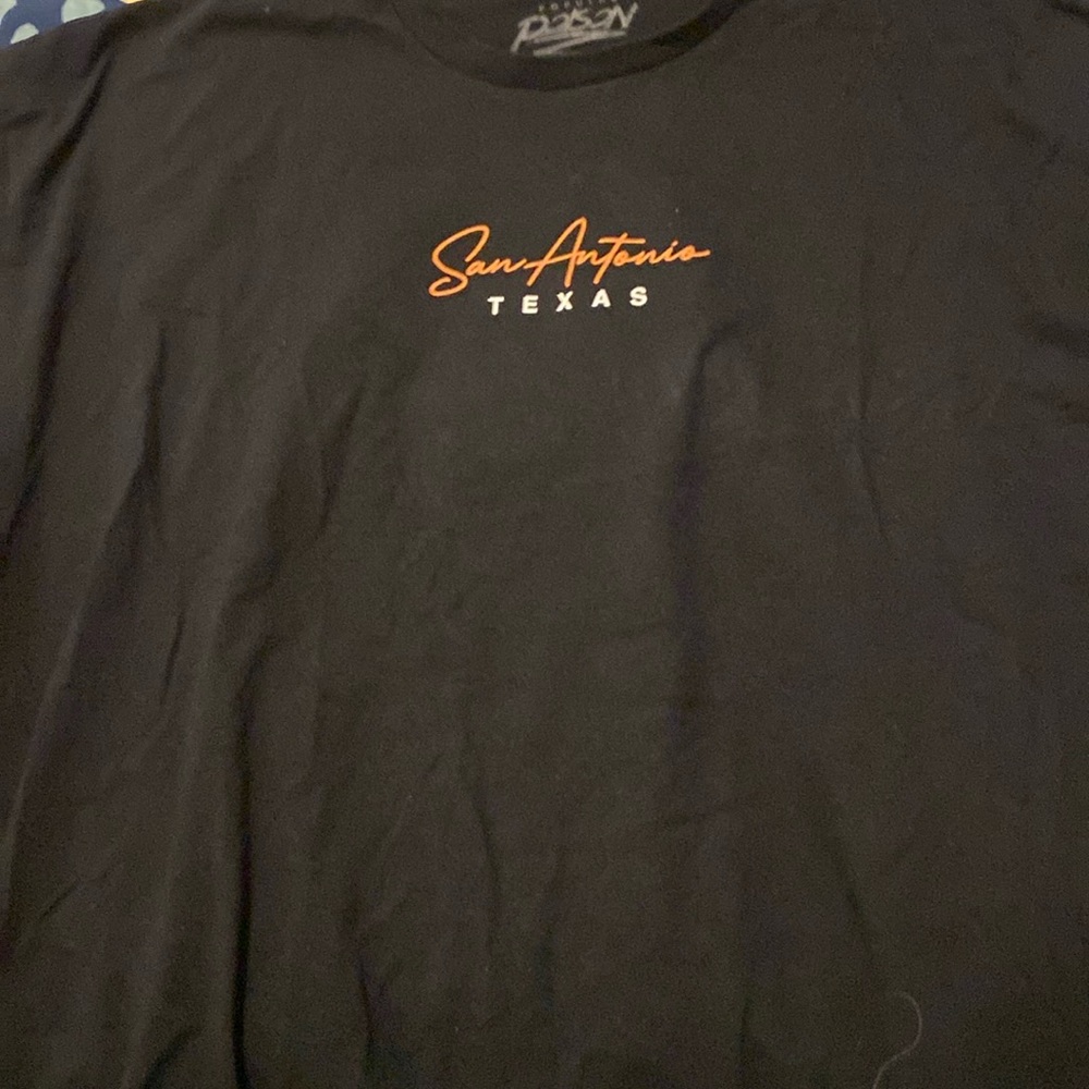 Black San Antonio graphic tee